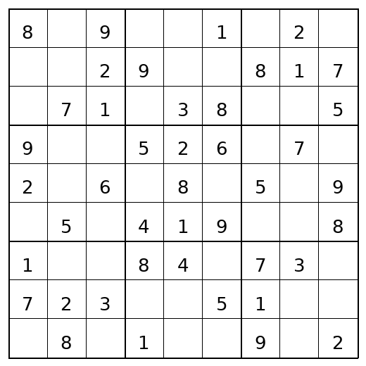 Easy Sudoku Puzzle 3 preview