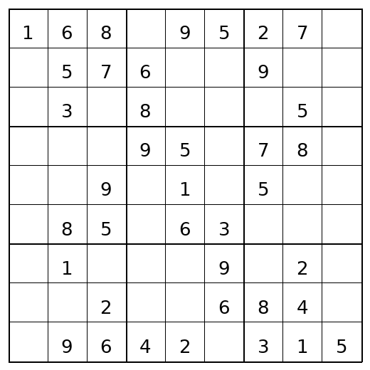 Easy Sudoku Puzzle 5 preview