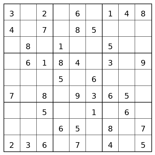 Easy Sudoku Puzzle 14 preview