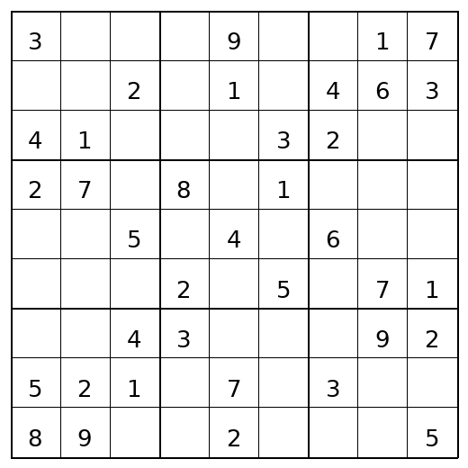 Easy Sudoku Puzzle 18 preview