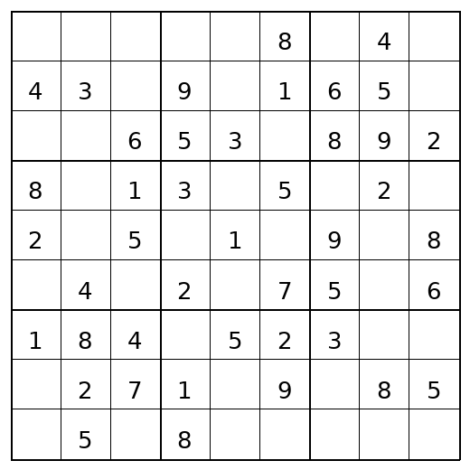 Easy Sudoku Puzzle 21 preview