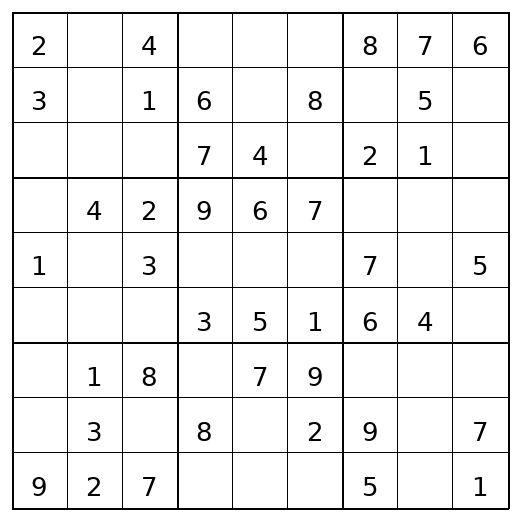 Easy Sudoku Puzzle 25 preview