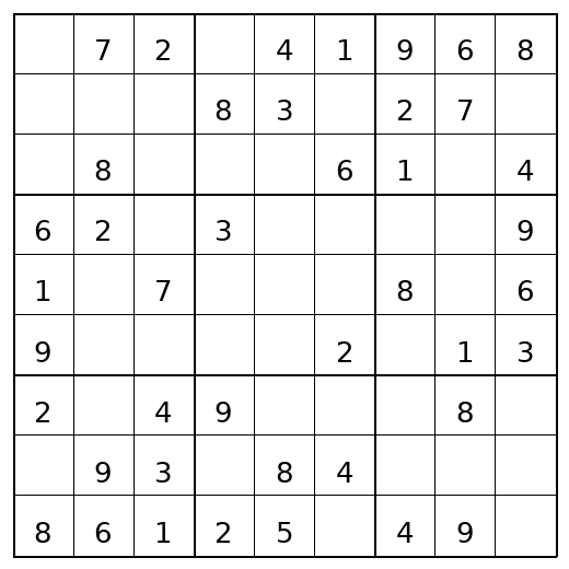 Easy Sudoku Puzzle 26 preview