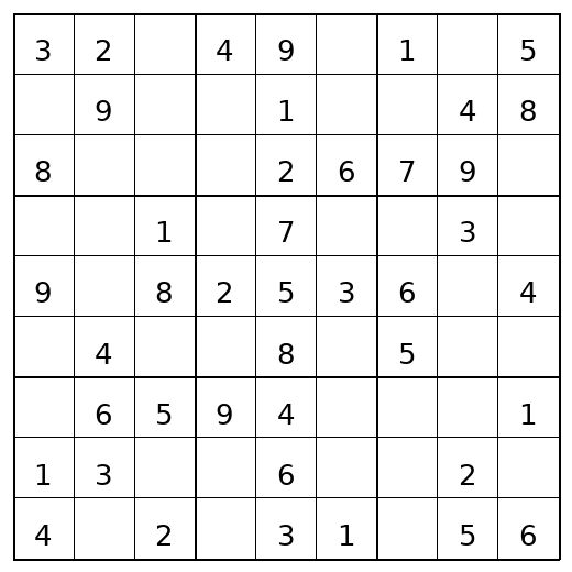 Easy Sudoku Puzzle 30 preview