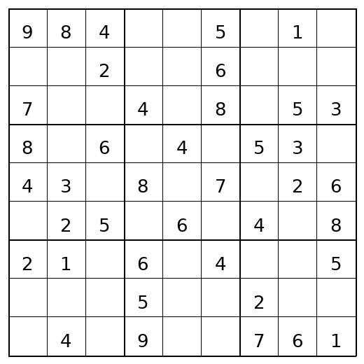 Easy Sudoku Puzzle 31 preview