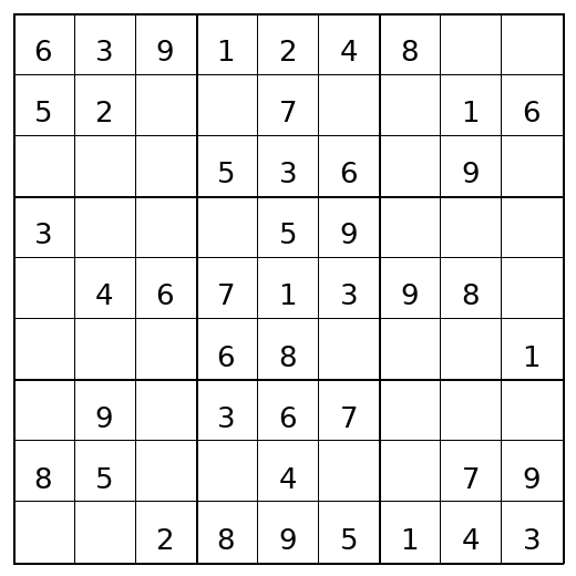 Easy Sudoku Puzzle 33 preview