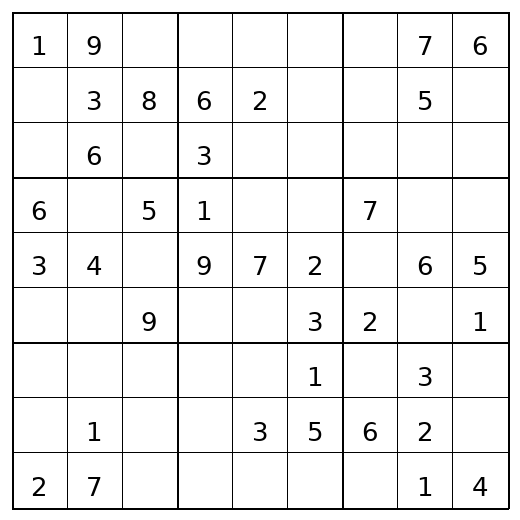 Easy Sudoku Puzzle 34 preview