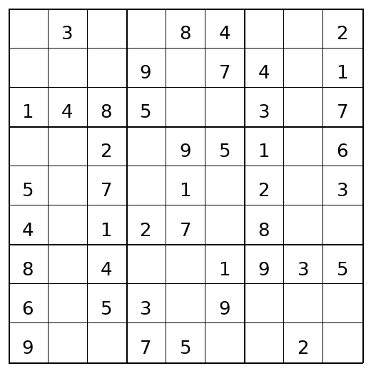 Easy Sudoku Puzzle 41 preview