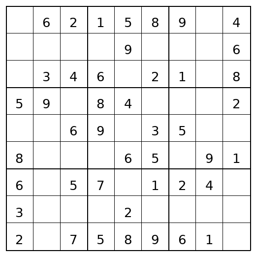 Easy Sudoku Puzzle 57 preview