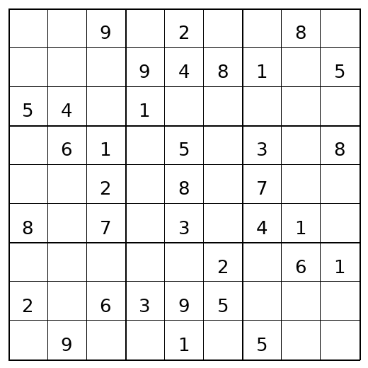 Easy Sudoku Puzzle 59 preview