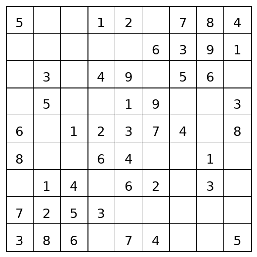 Easy Sudoku Puzzle 64 preview