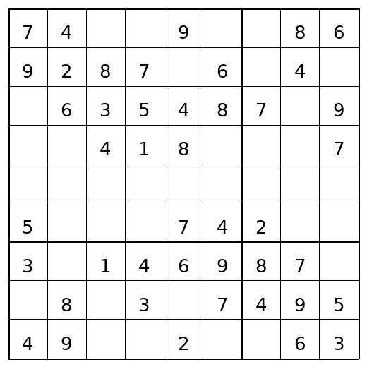 Easy Sudoku Puzzle 68 preview