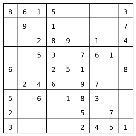 Easy Sudoku Puzzle 70 preview