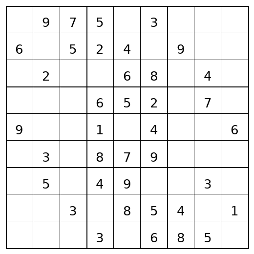 Easy Sudoku Puzzle 86 preview