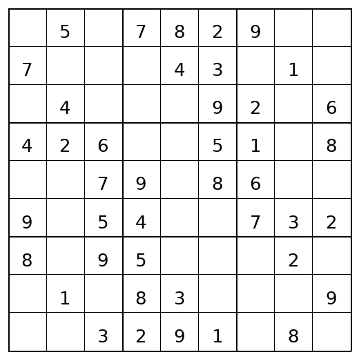 Easy Sudoku Puzzle 92 preview