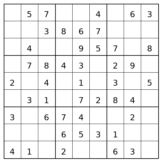 Easy Sudoku Puzzle 93 preview