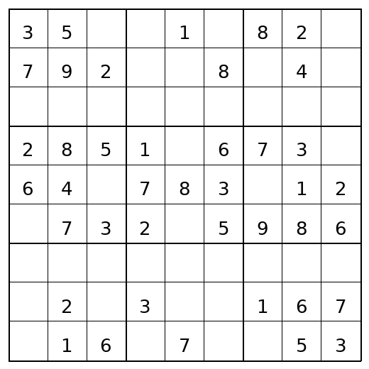 Easy Sudoku Puzzle 97 preview