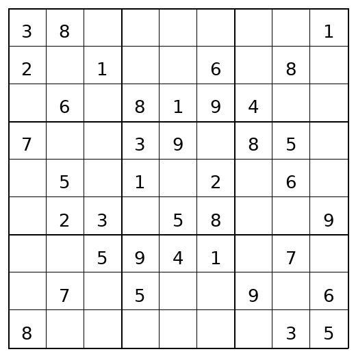 Easy Sudoku Puzzle 98 preview