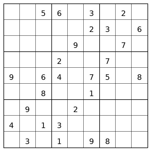 Hard Sudoku Puzzle 3 preview
