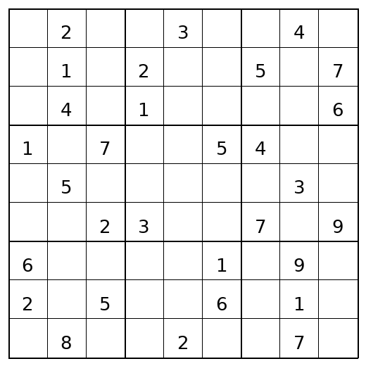 Hard Sudoku Puzzle 6 preview