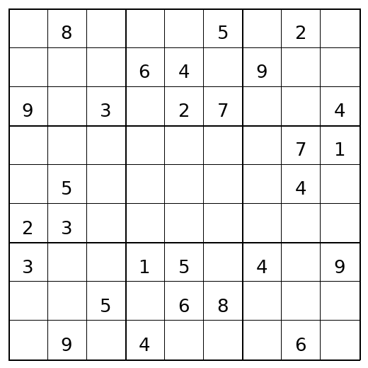 Hard Sudoku Puzzle 12 preview