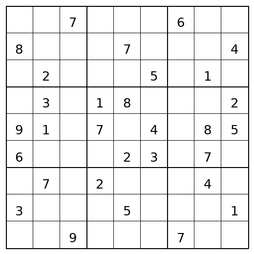Hard Sudoku Puzzle 16 preview