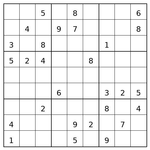 Hard Sudoku Puzzle 27 preview