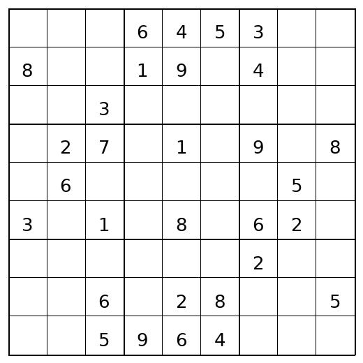 Hard Sudoku Puzzle 29 preview