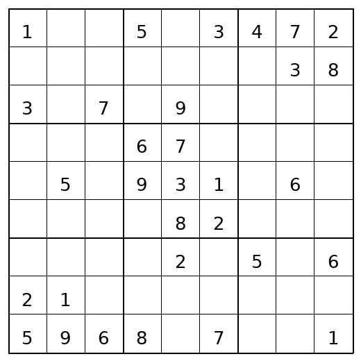 Hard Sudoku Puzzle 34 preview