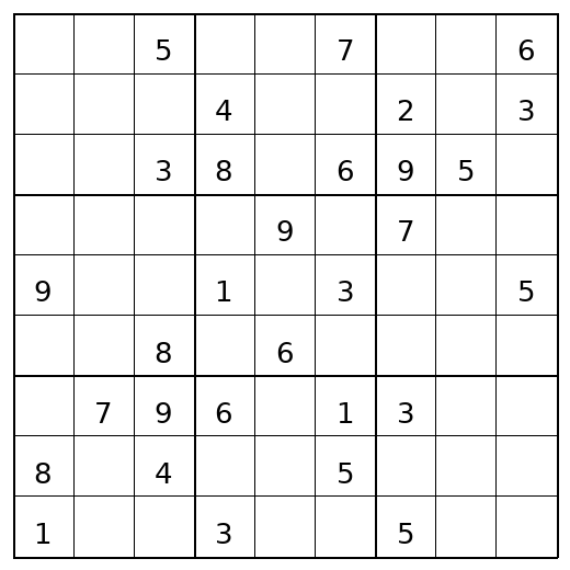 Hard Sudoku Puzzle 38 preview