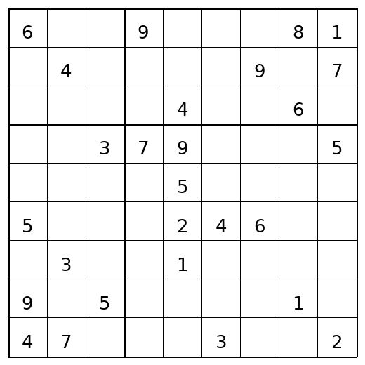 Hard Sudoku Puzzle 40 preview