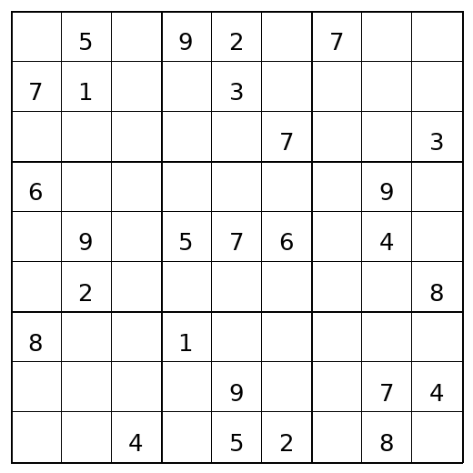 Hard Sudoku Puzzle 42 preview