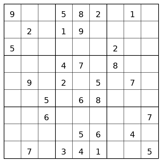 Hard Sudoku Puzzle 47 preview
