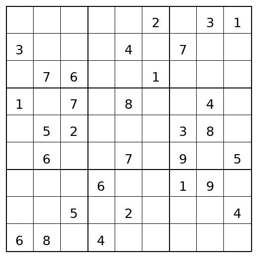 Hard Sudoku Puzzle 48 preview