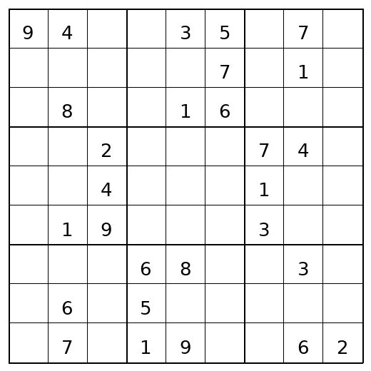 Hard Sudoku Puzzle 56 preview