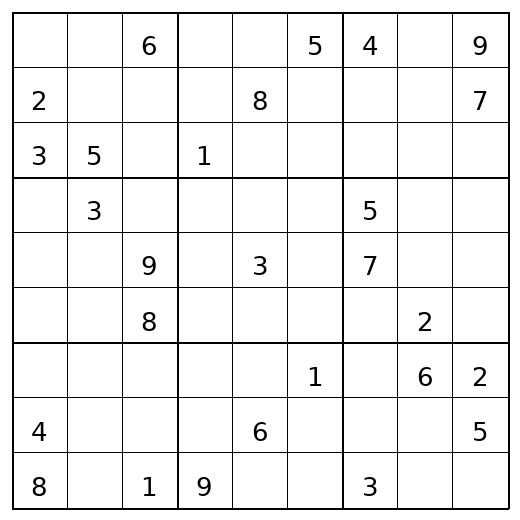 Hard Sudoku Puzzle 57 preview