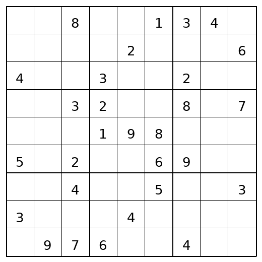 Hard Sudoku Puzzle 60 preview