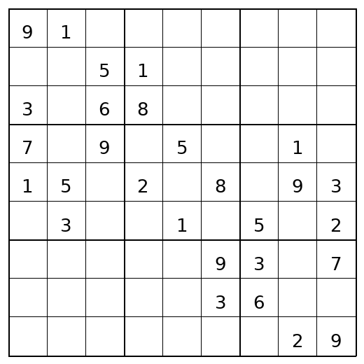 Hard Sudoku Puzzle 62 preview
