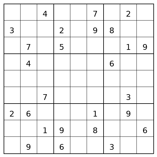 Hard Sudoku Puzzle 65 preview