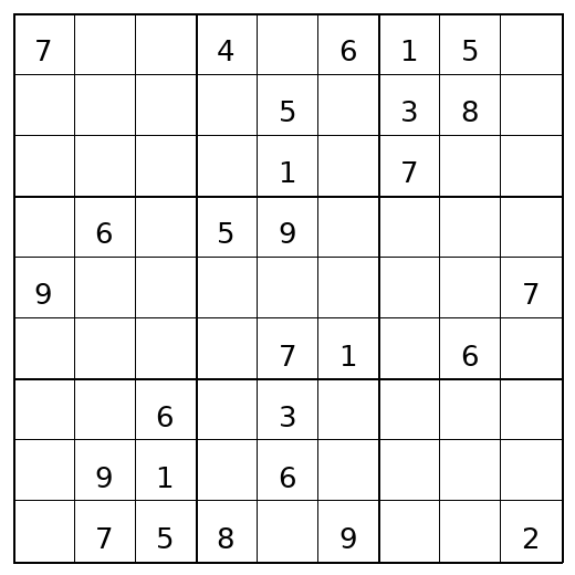 Hard Sudoku Puzzle 68 preview