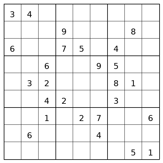 Hard Sudoku Puzzle 83 preview