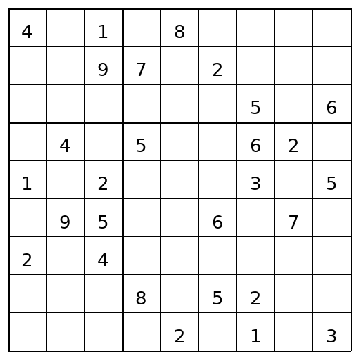 Hard Sudoku Puzzle 84 preview
