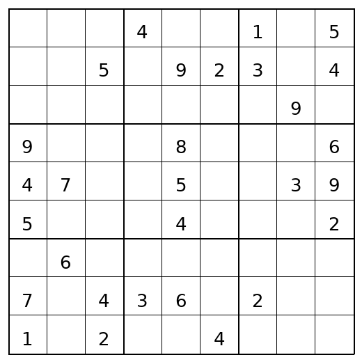 Hard Sudoku Puzzle 86 preview