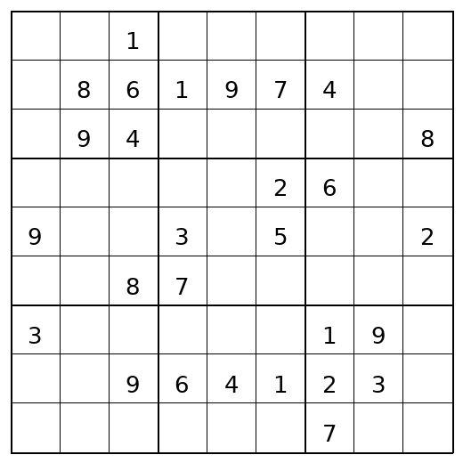 Hard Sudoku Puzzle 90 preview