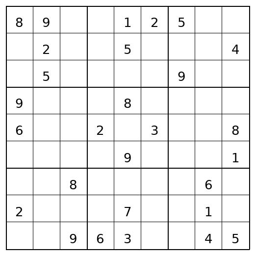 Hard Sudoku Puzzle 94 preview