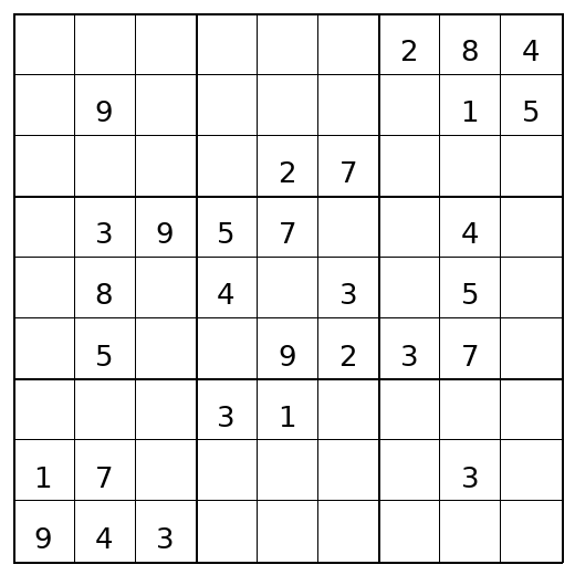 Killer Sudoku Puzzle 84 preview
