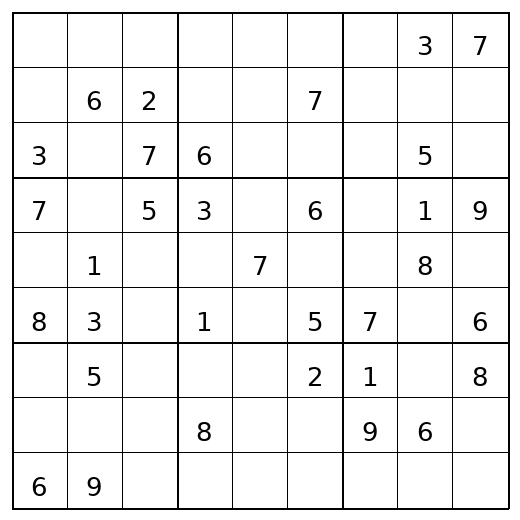 Medium Sudoku Puzzle 15 preview