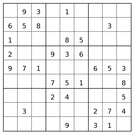 Medium Sudoku Puzzle 24 preview