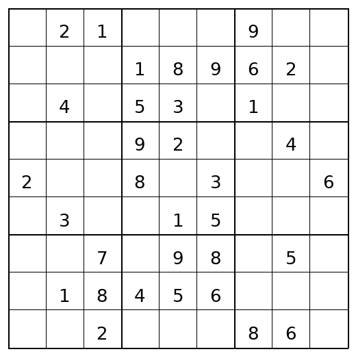 Medium Sudoku Puzzle 30 preview
