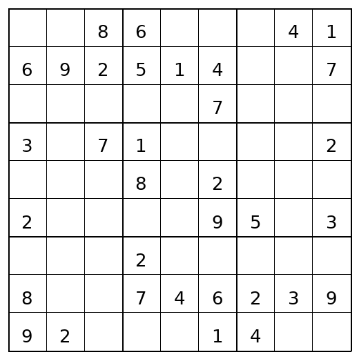 Medium Sudoku Puzzle 33 preview